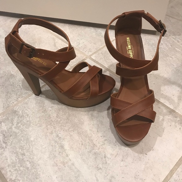 Mossimo Supply Co. Shoes - Brown heels